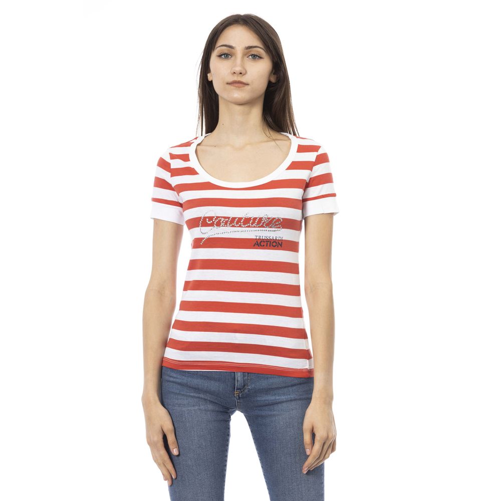 Trussardi Action Top Donna Cotone Multicolore