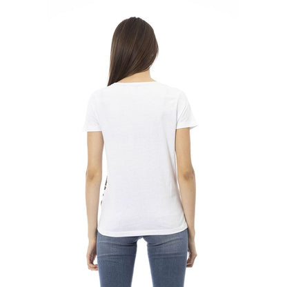 Trussardi Action Top Donna Cotone Bianco