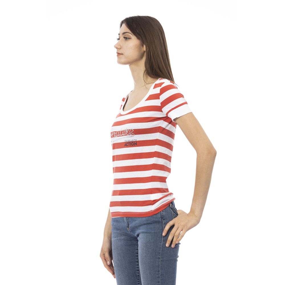 Trussardi Action Top Donna Cotone Multicolore