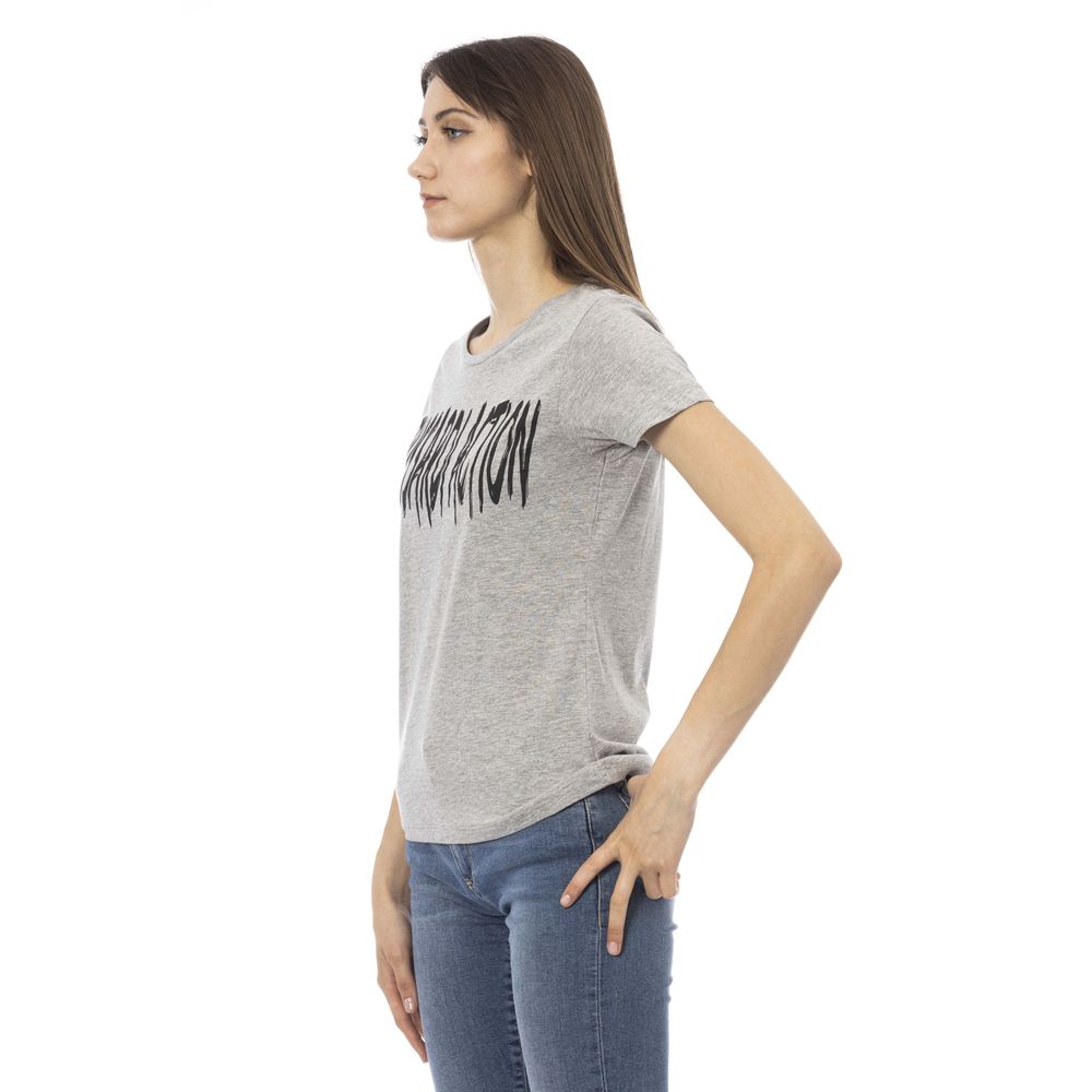 Trussardi Action Maglia Donna Cotone Grigio