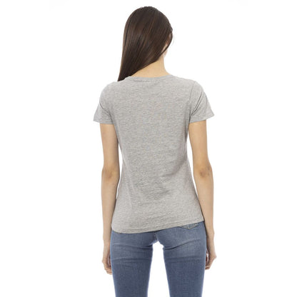 Trussardi Action Maglia Donna Cotone Grigio