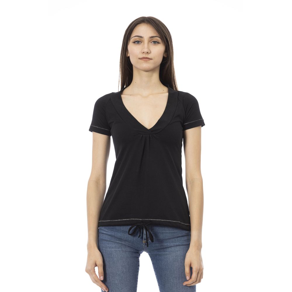 Trussardi Action Top Donna Cotone Nero