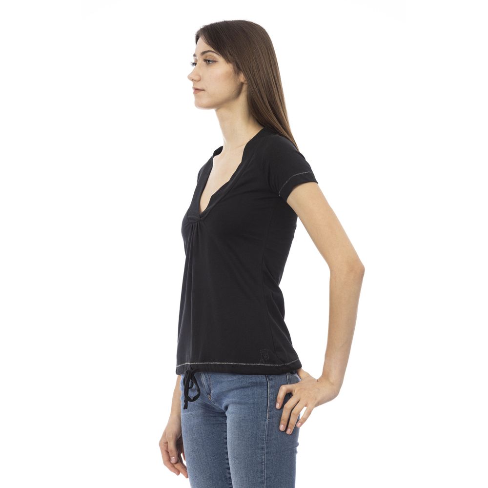 Trussardi Action Top Donna Cotone Nero