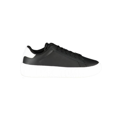 Tommy Hilfiger Black Polyethylene Men Sneaker