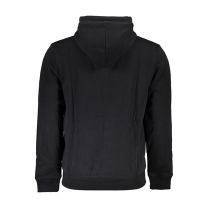 Napapijri Sleek Fleece Hooded Sweatshirt with Logo Print