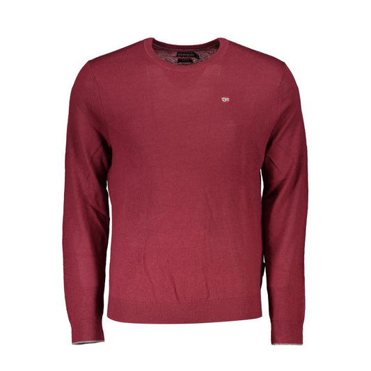 Maglione rosa girocollo elegante Napapijri