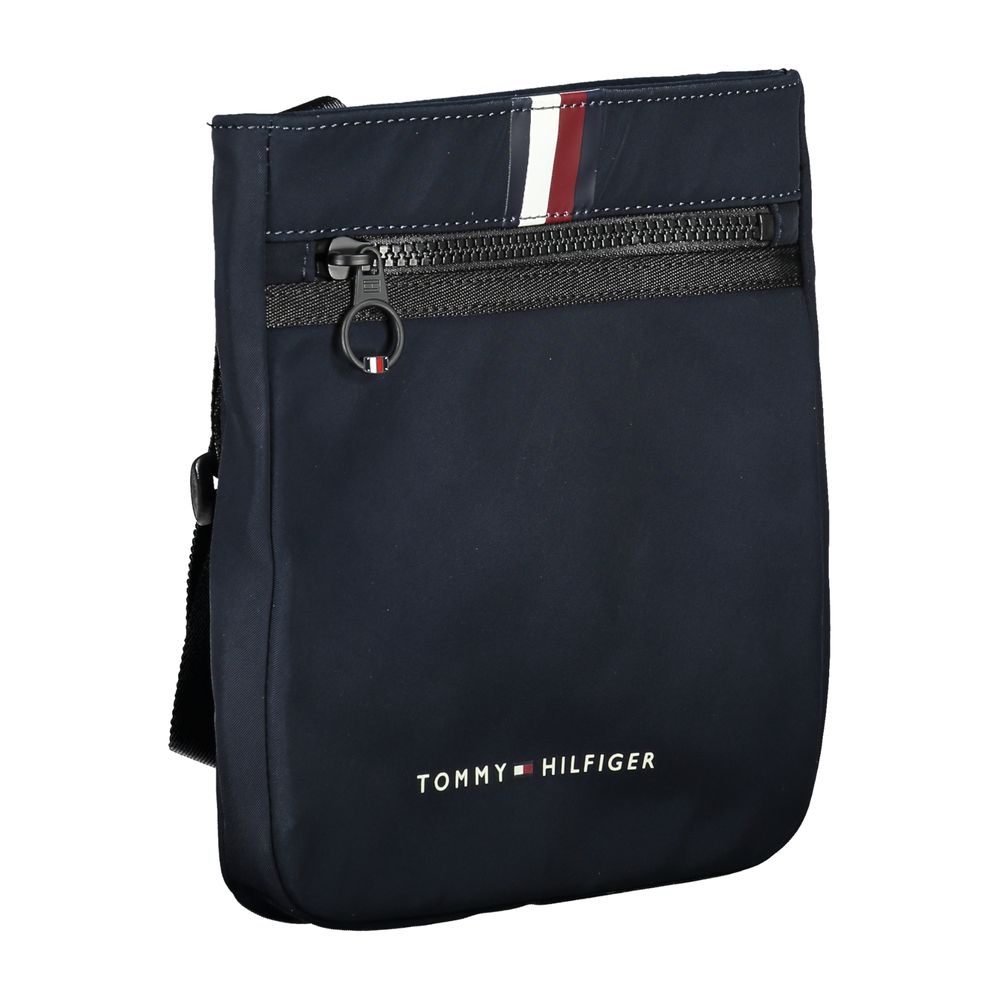 Tommy Hilfiger Blue Polyester Men Shoulder Bag