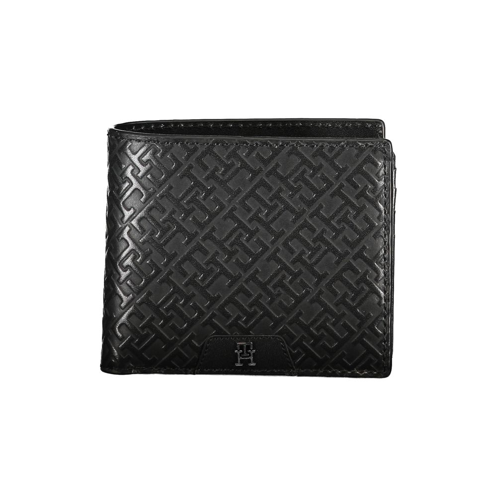 Tommy Hilfiger Elegant Leather Wallet with Coin Purse