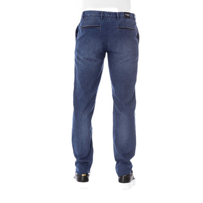 Trussardi Jeans Jeans Uomo Cotone Blu