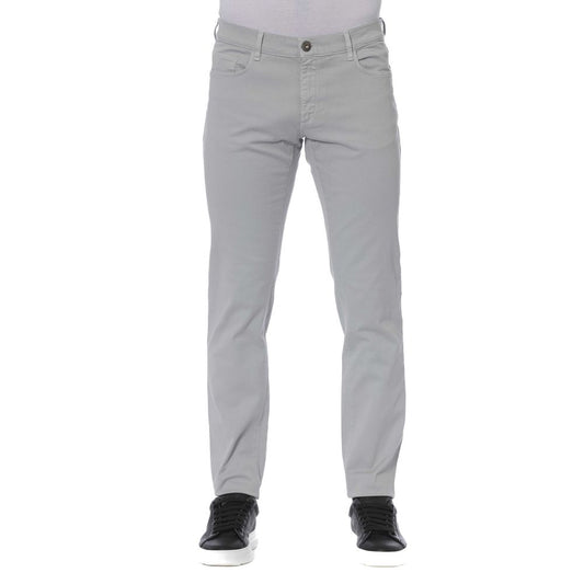 Trussardi Jeans Jeans Uomo Cotone Grigio