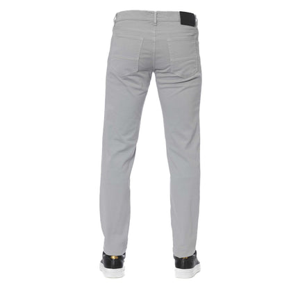 Trussardi Jeans Jeans Uomo Cotone Grigio