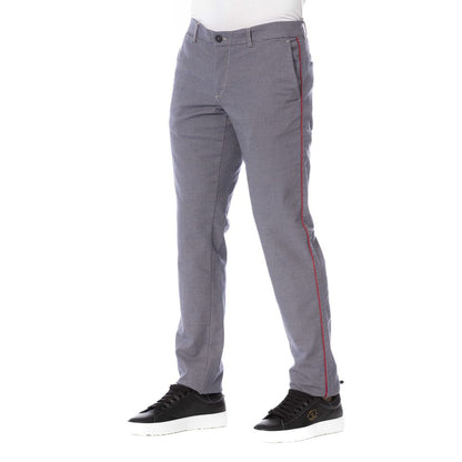 Trussardi Jeans Pantaloni Uomo Cotone Blu