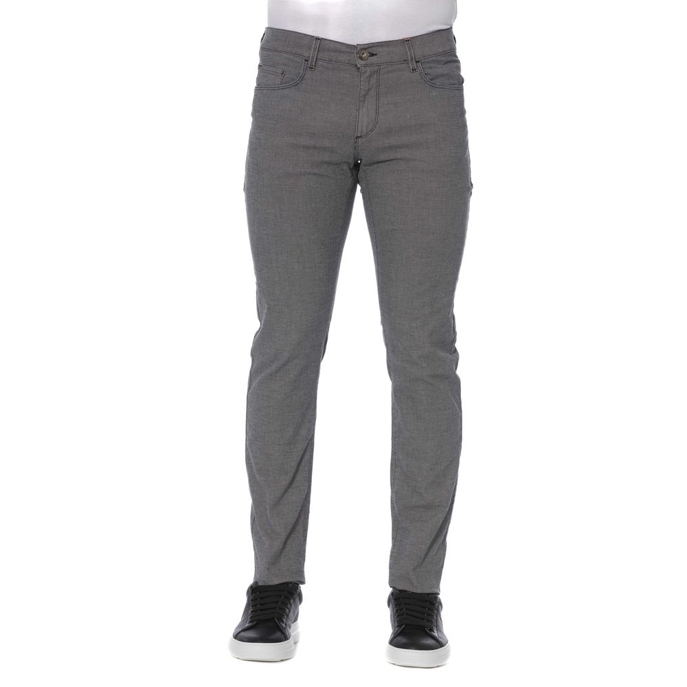 Trussardi Jeans Pantaloni Uomo Cotone Grigio