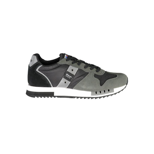 Scarpe da ginnastica sportive Blauer Classic nere con lacci