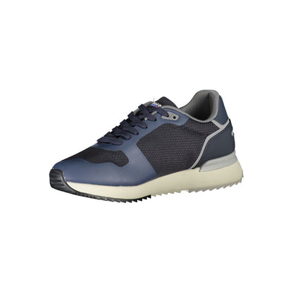 Sneakers Blauer Dapper Blu con dettagli a contrasto