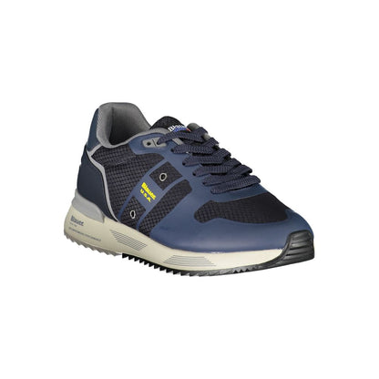 Sneakers Blauer Dapper Blu con dettagli a contrasto