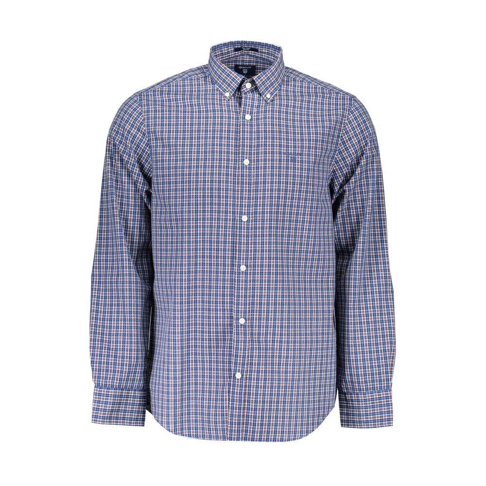 Gant Camicia button-down elegante viola a maniche lunghe