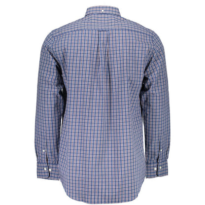 Gant Camicia button-down elegante viola a maniche lunghe