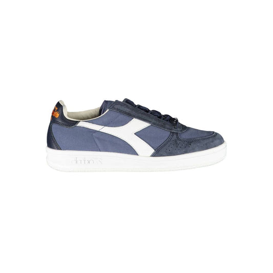 Sneakers Diadora Chic Blu Con Lacci A Contrasto