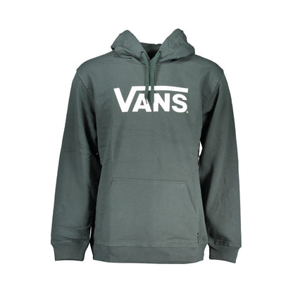 Зеленый флисовый свитшот с капюшоном Vans Cosy