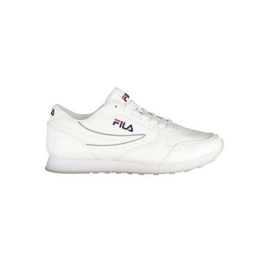 Спортивные кроссовки Fila Pristine White с контрастными акцентами