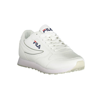 Спортивные кроссовки Fila Pristine White с контрастными акцентами