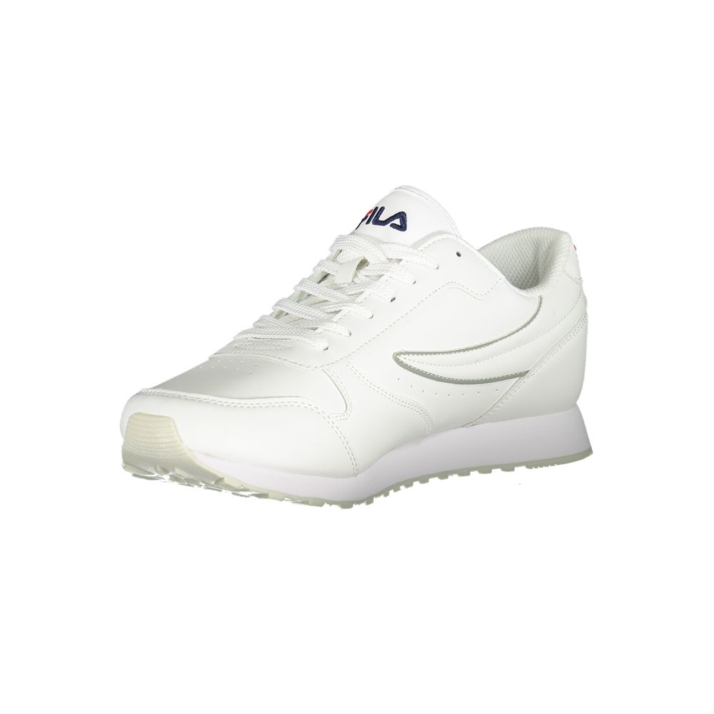 Спортивные кроссовки Fila Pristine White с контрастными акцентами