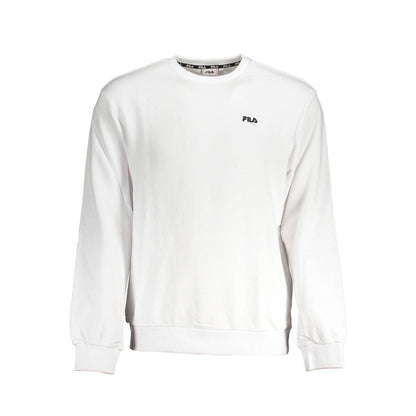 Fila Eco-Conscious White Crew Neck Sweater