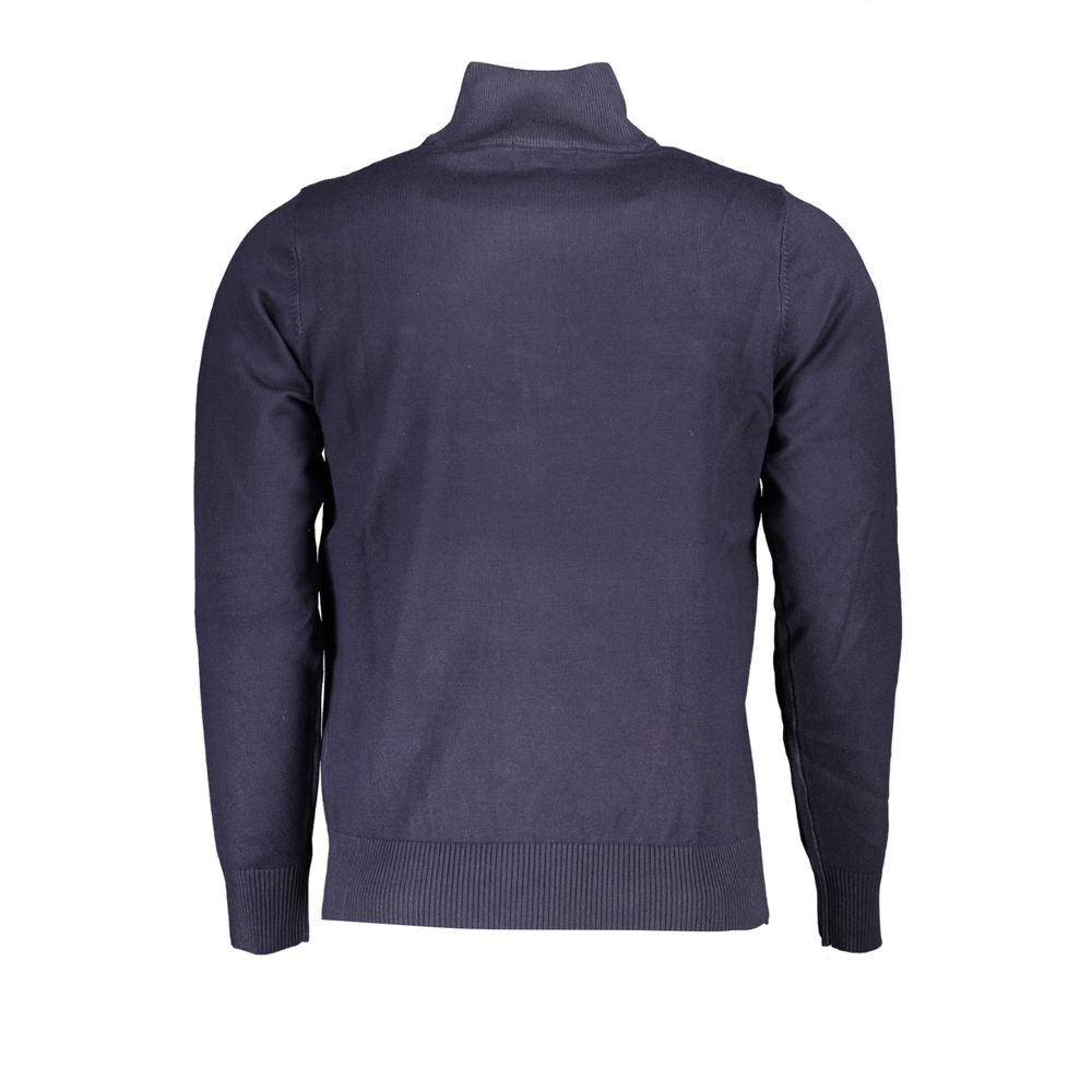 Maglione con mezza zip US Grand Polo Chic con ricamo elegante