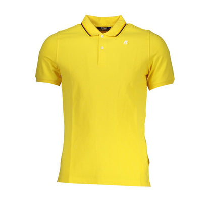 K-WAY Sunny Yellow Contrast Detail Polo