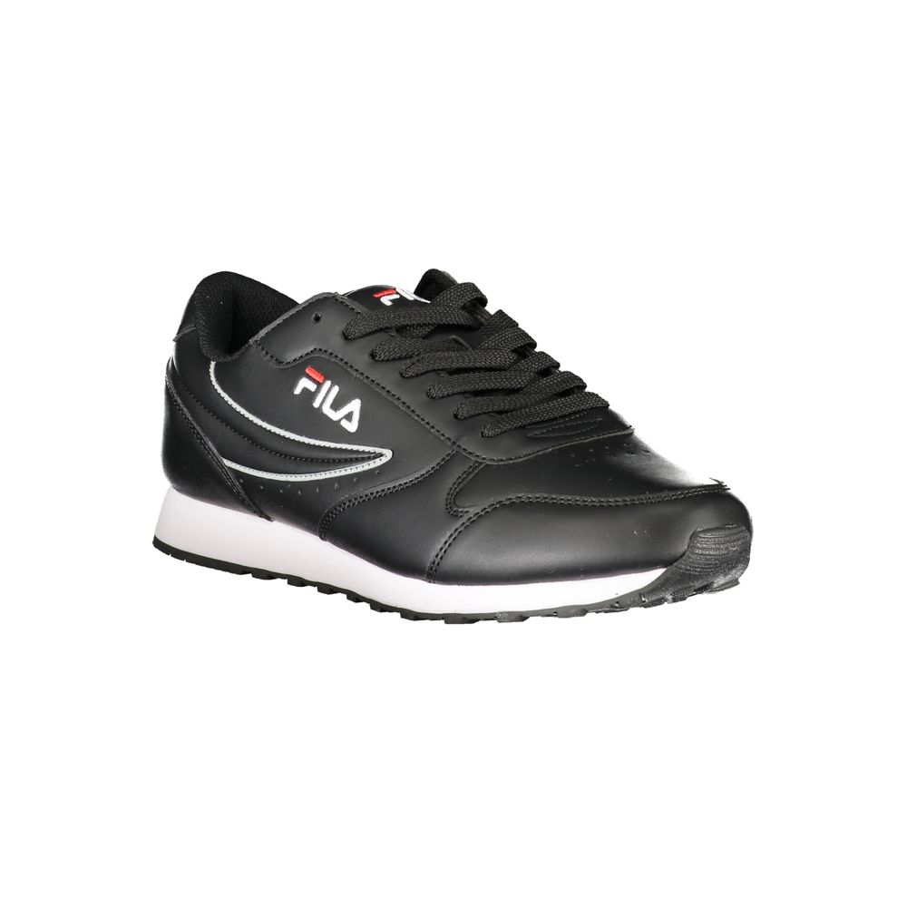 Sneakers sportive Fila Sleek nere con dettagli a contrasto