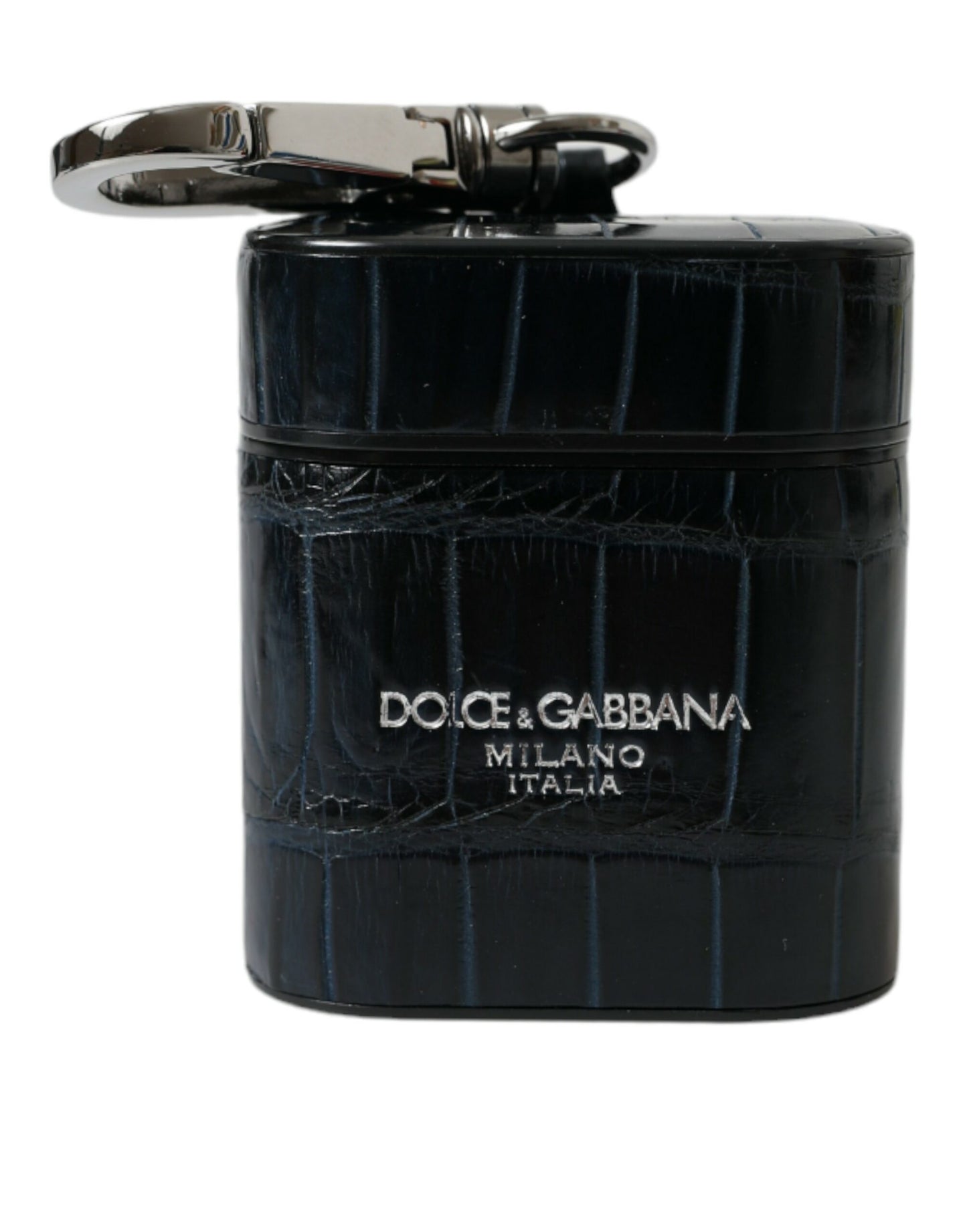 Custodia per Airpods Dolce &amp; Gabbana Chic in pelle di coccodrillo