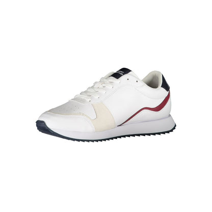 Tommy Hilfiger White Polyester Sneaker