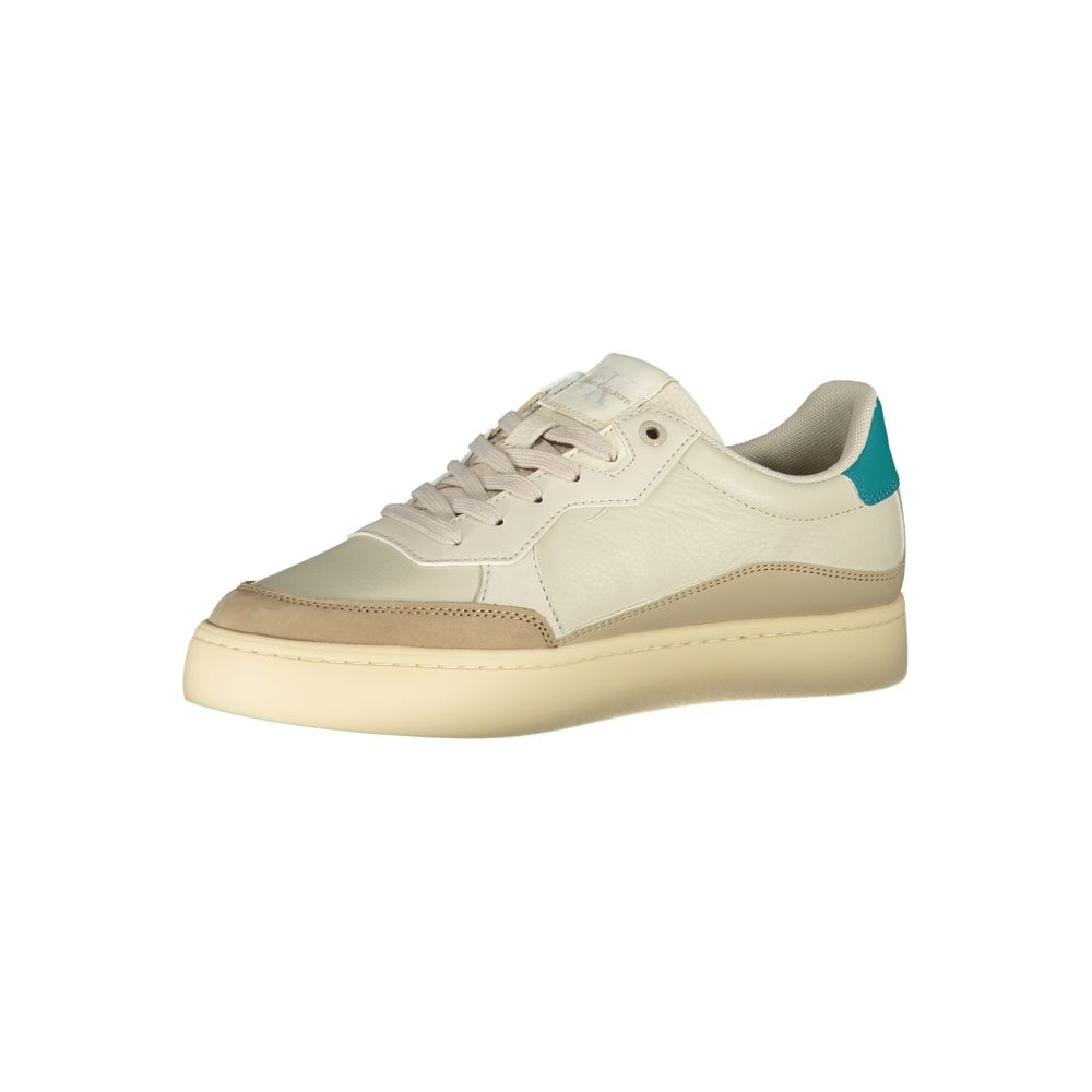 Calvin Klein Beige Polyester Sneaker