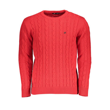 Maglione in tessuto rosso Grand Polo degli Stati Uniti