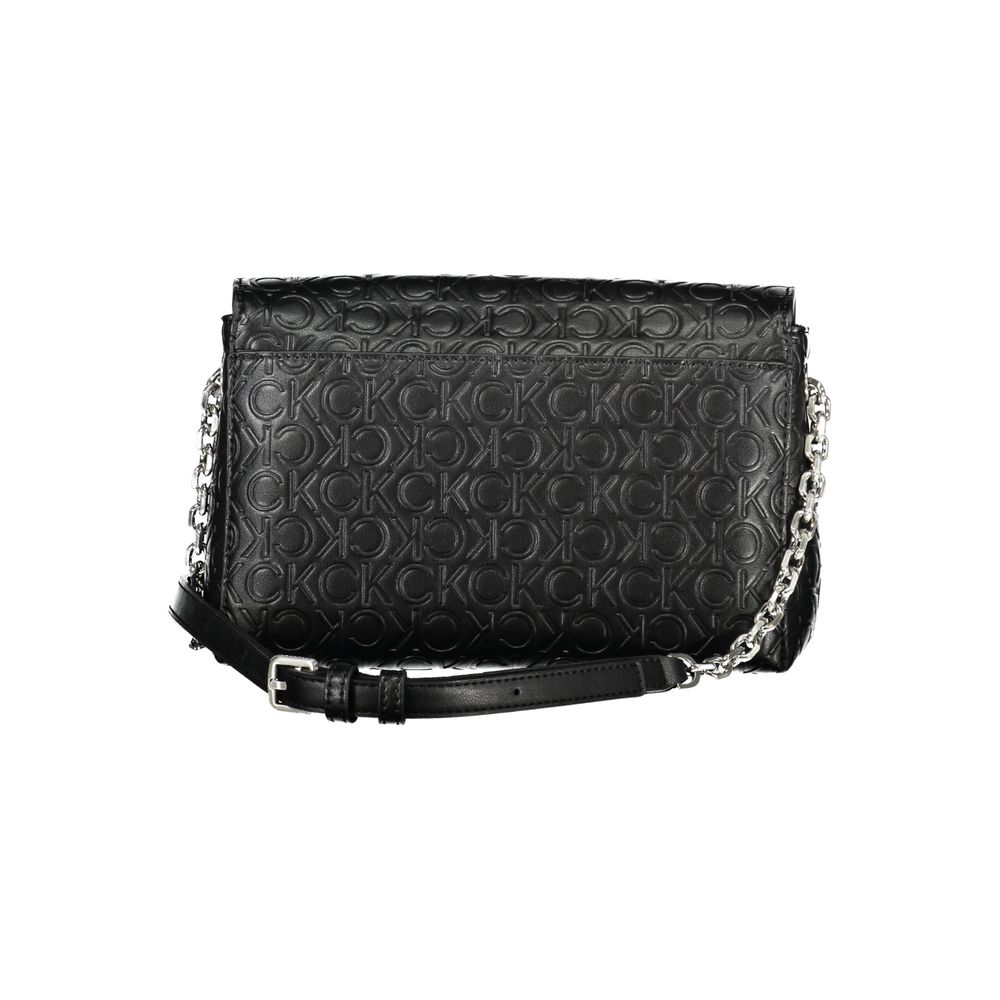 Calvin Klein Black Polyester Handbag