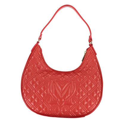 Borsa Love Moschino in polietilene rossa