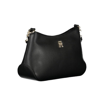 Tommy Hilfiger Black Polyester Handbag