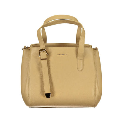 Borsa a mano Coccinelle in pelle beige