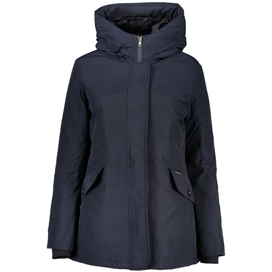 Giacche e cappotto in cotone blu Woolrich