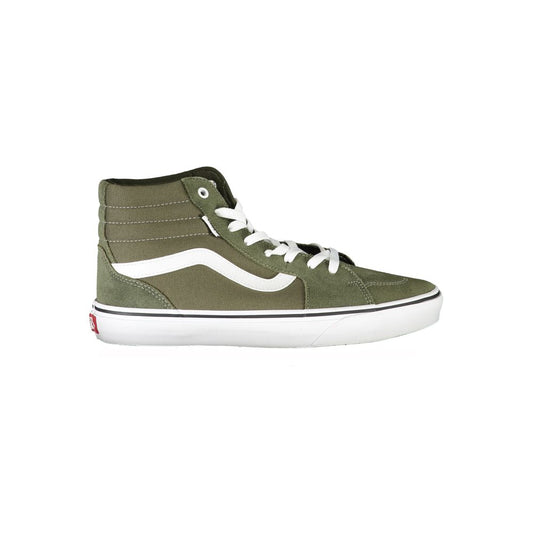 Sneaker Vans in poliestere verde