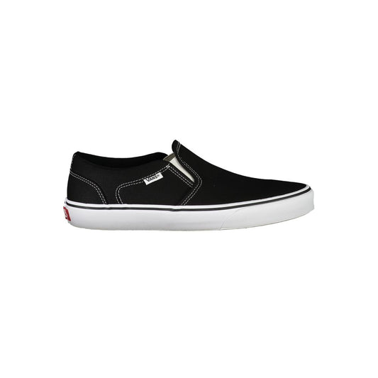 Черные кроссовки Vans из полиэстера