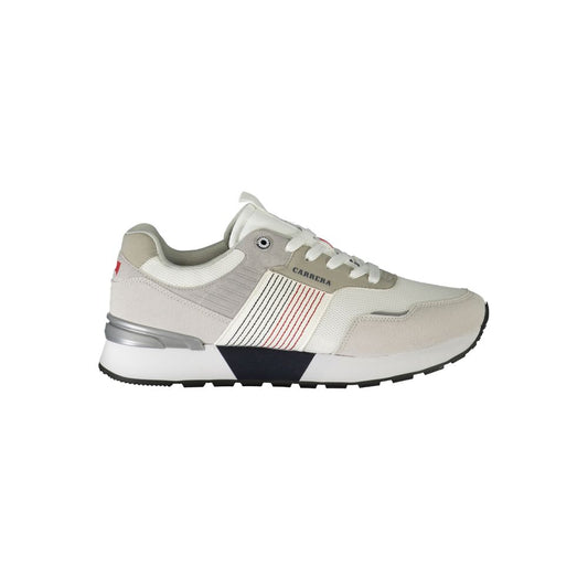 Sneaker Carrera in poliestere bianco