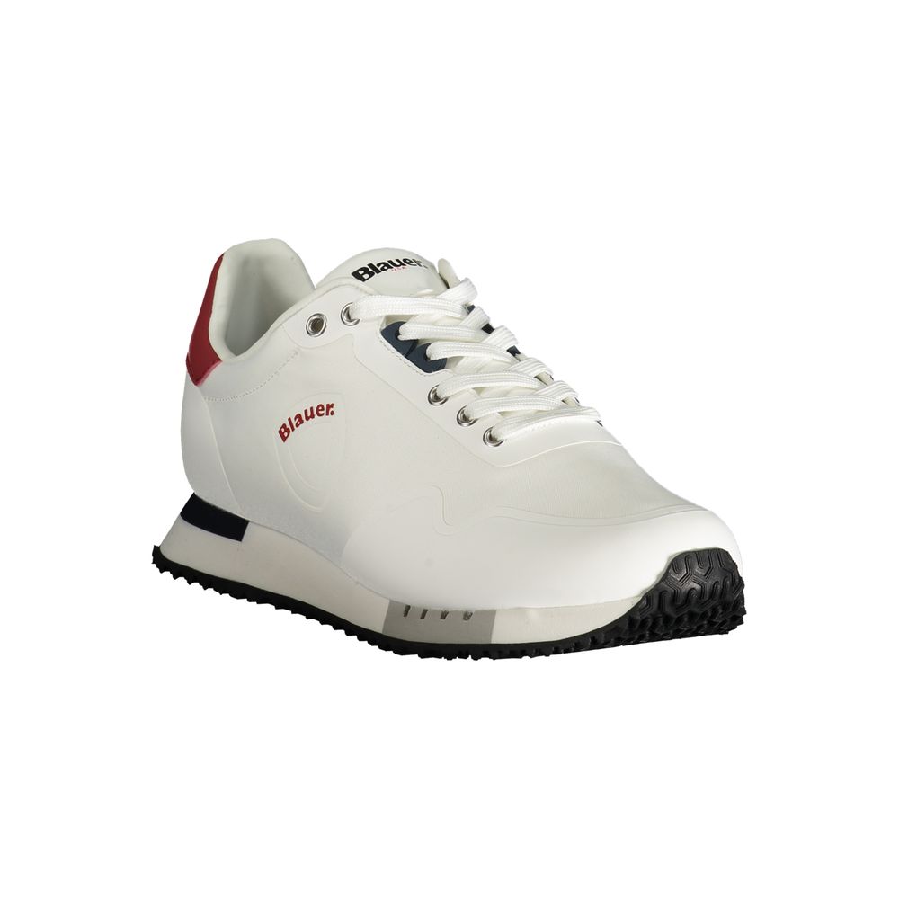 Sneaker Blauer in poliestere bianco