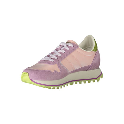 Sneaker Blauer in poliestere rosa