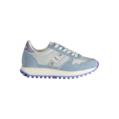 Sneaker Blauer in poliestere azzurro