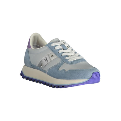 Sneaker Blauer in poliestere azzurro