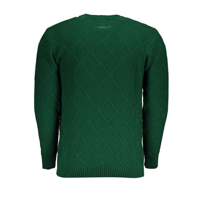 Maglione in tessuto verde Grand Polo degli Stati Uniti