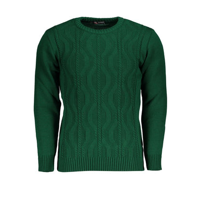 Maglione in tessuto verde Grand Polo degli Stati Uniti