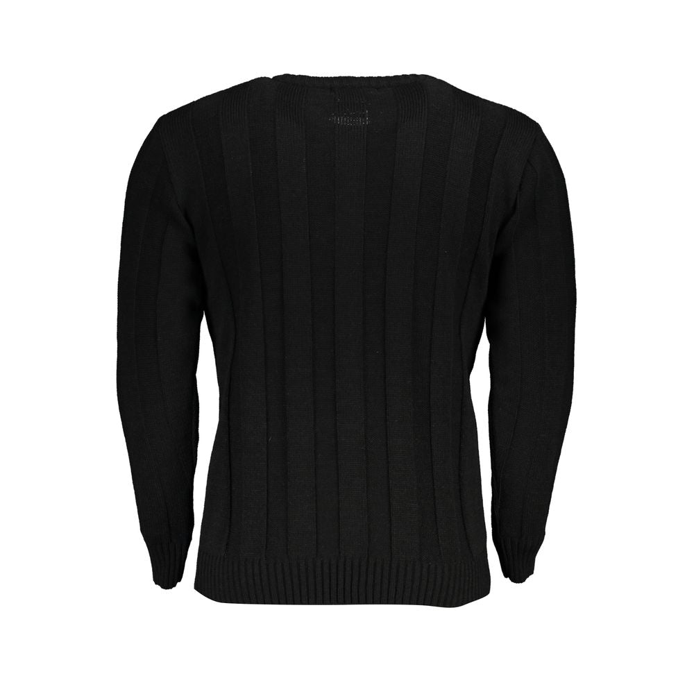 Maglione in tessuto nero Grand Polo degli Stati Uniti